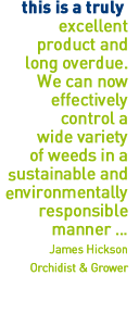 Our products are not only better for the enviornment, they do a much better job than their competitors