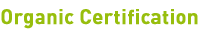 Organic Certification